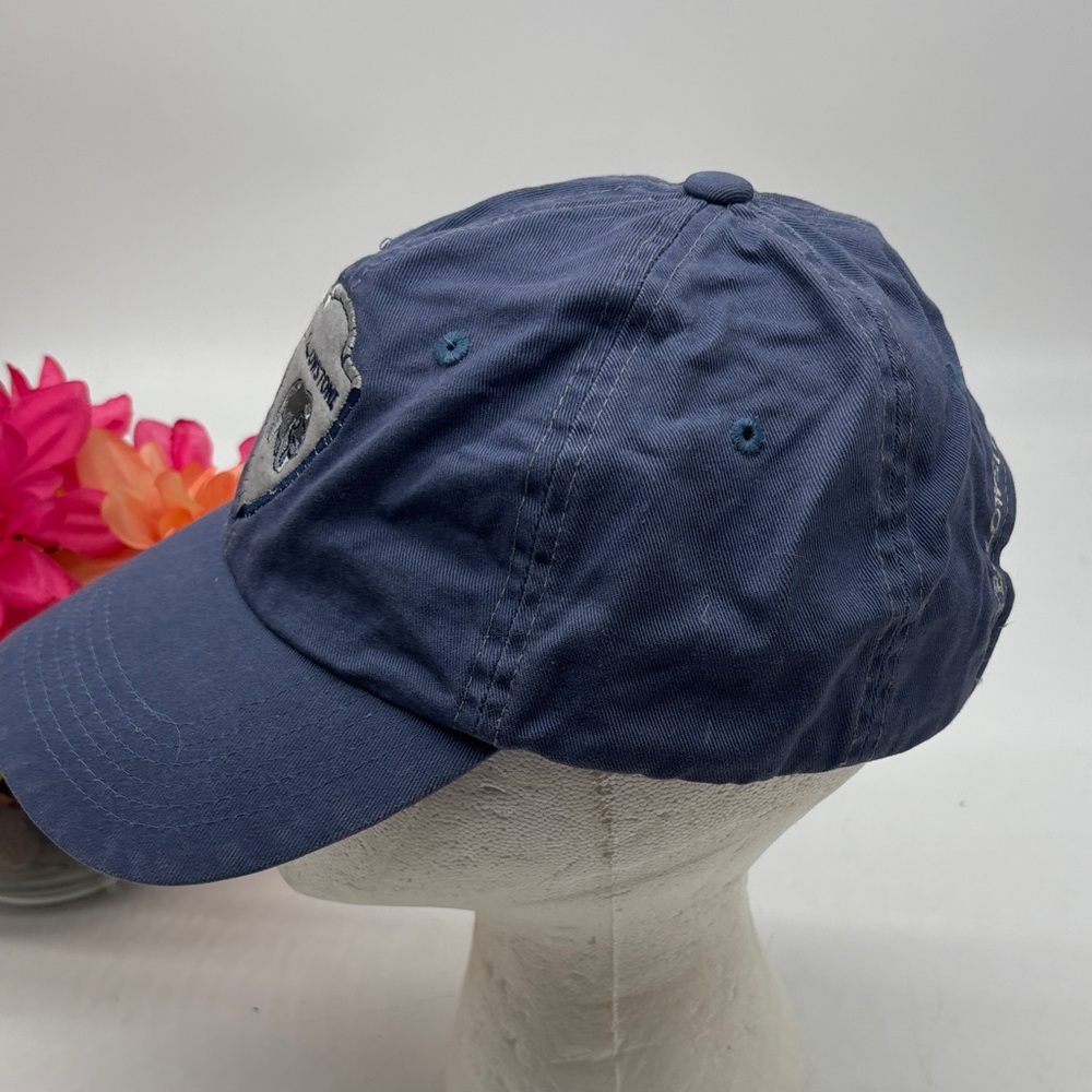 Blue Yellowstone Cap With Bear Patch Ht8820 - image 3